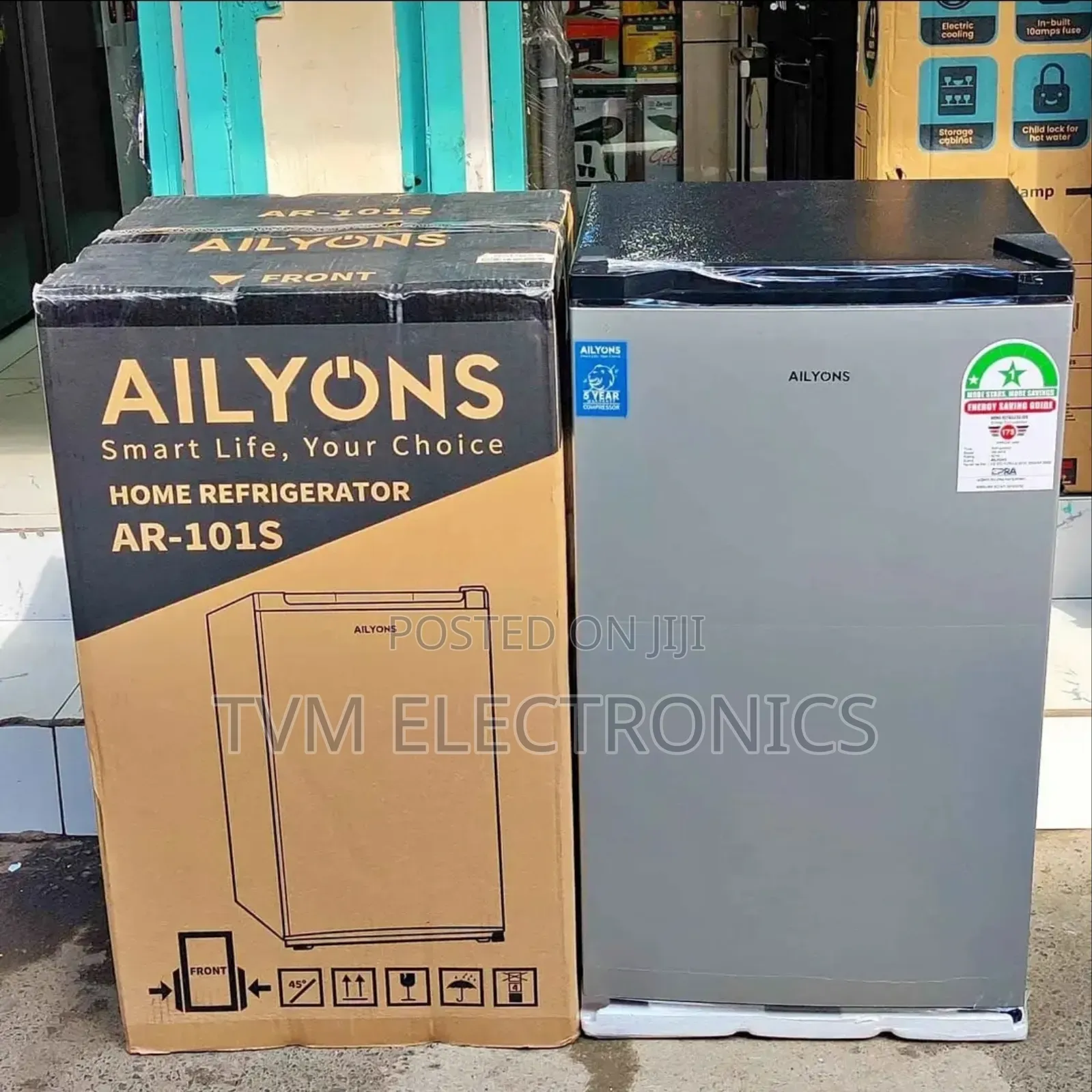 Ailyons Single Door 90 Liters Fridge Arf-87