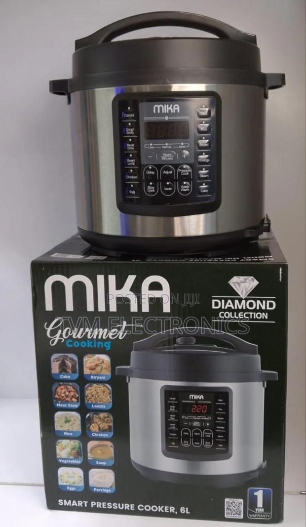 Mika Smart Pressure Cooker, 6l, Ss Mpc1106 - main view