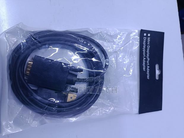1.8m Displayport (Male) to Vga (Male) Cable