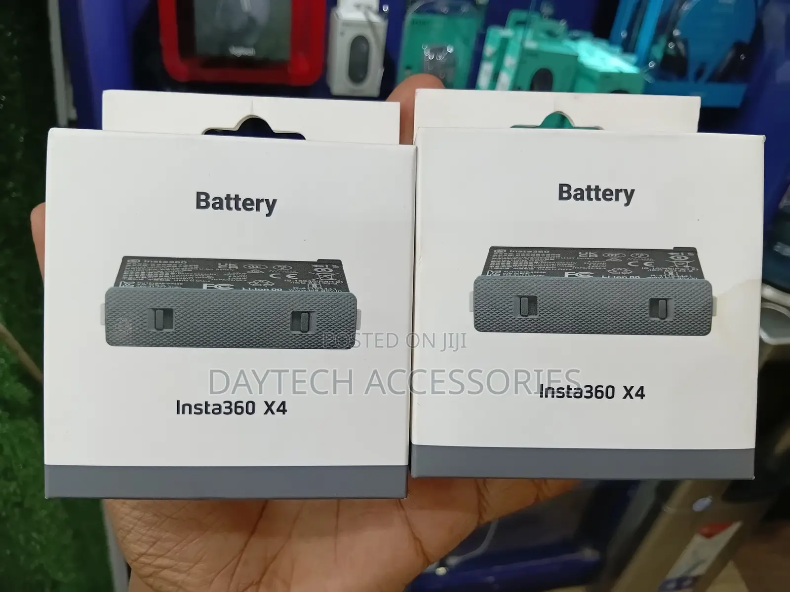 An Insta360 Rechargeable 2290mah Battery for the X4 Action Camera.