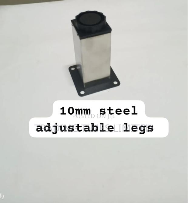 100mm Steel Adjustable Furniture Legs