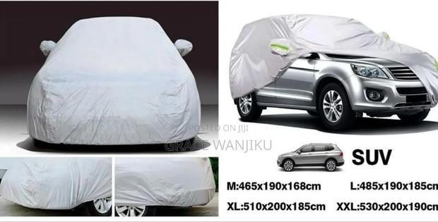 Universal Grey Car Cover - main view