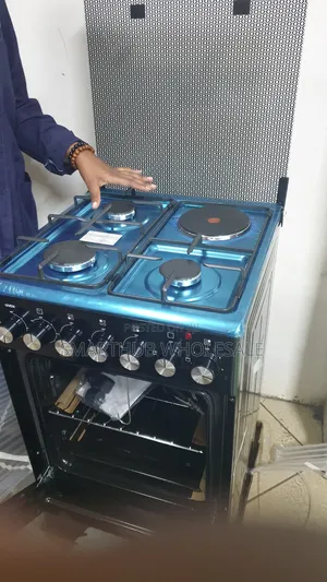 Syinix 50×55 3+1 Standing Cooker With Electric Oven