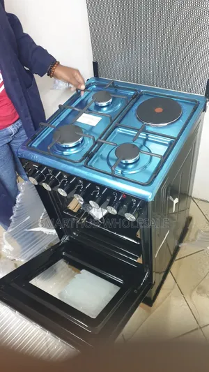 Syinix X 3+1 Standing Cooker 50*55 With Lectric Oven Cooker