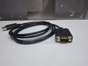 Display Port (Dp) To Vga Cable 1.8m