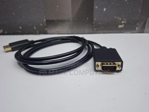 Display Port (Dp) To Vga Cable 1.8m - thumbnail 2