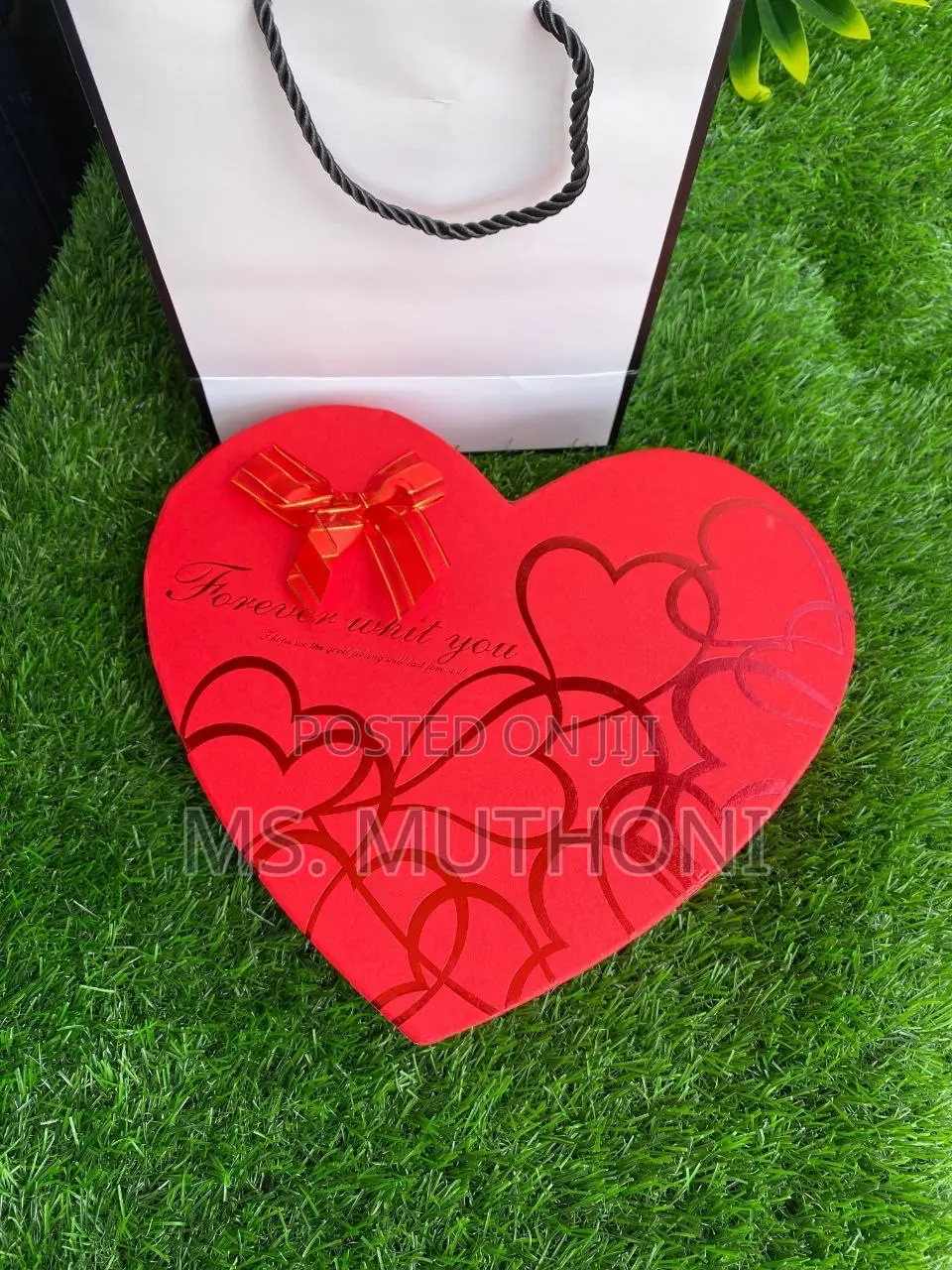 Ladies Valentines Perfume Gift Set in a Heart Shaped Box