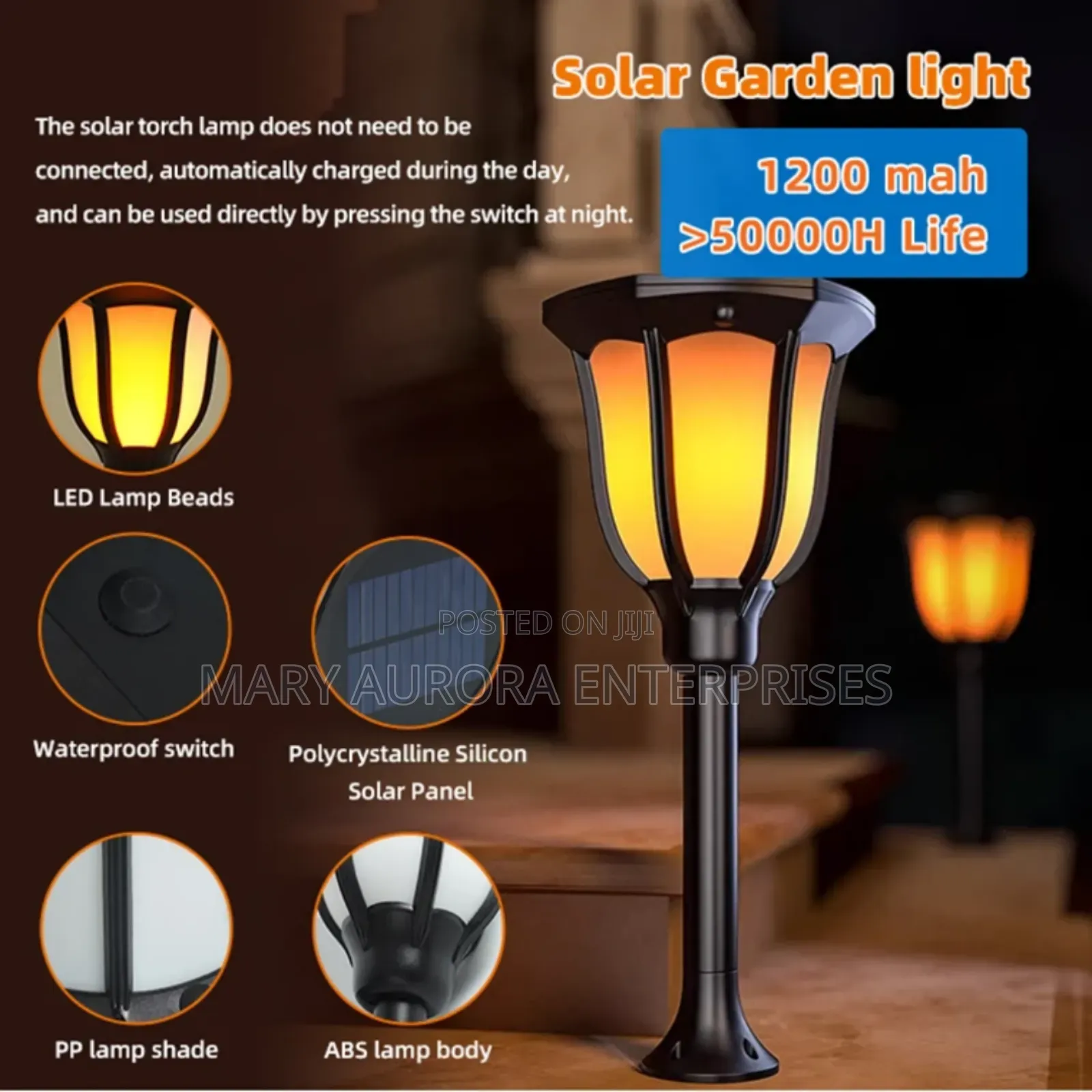 Solar Garden Lights/Flickering Lights