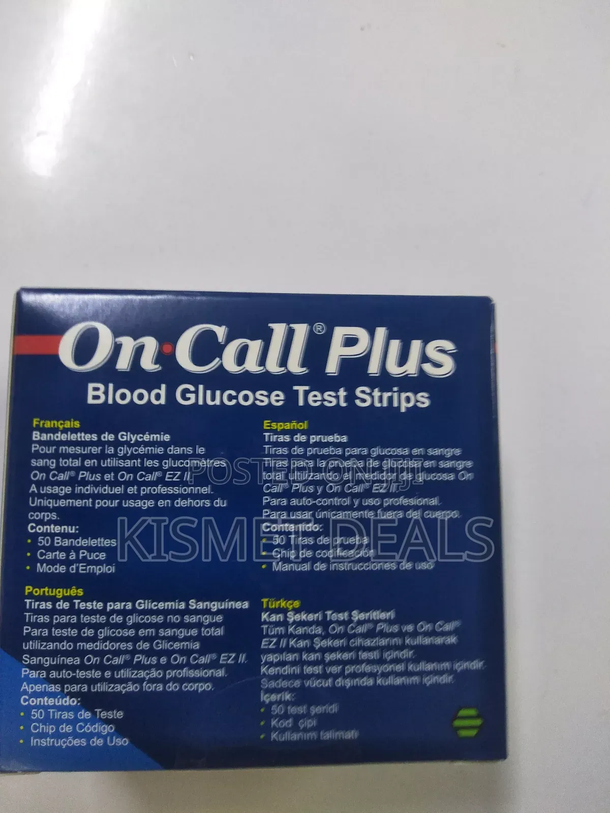 On Call Plus Oncall Plus Test Strips, 50 Strips