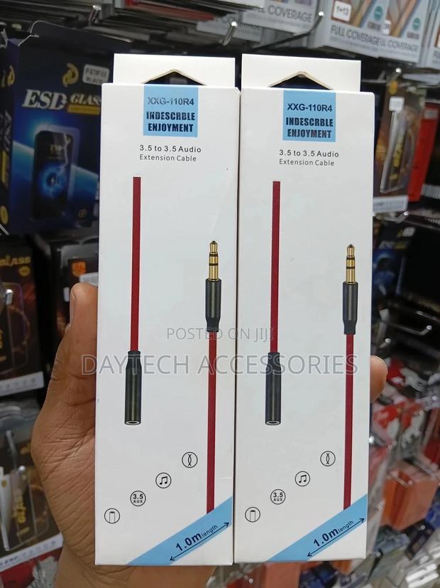 Aux Cable 3.5mm Jack Male to Female Audio Extension Cord
