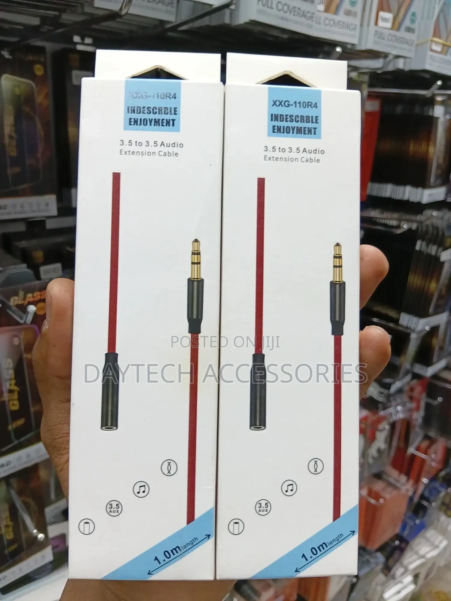 3.5mm Aux Extension Cable Stereo Audio Headphone Male to Female