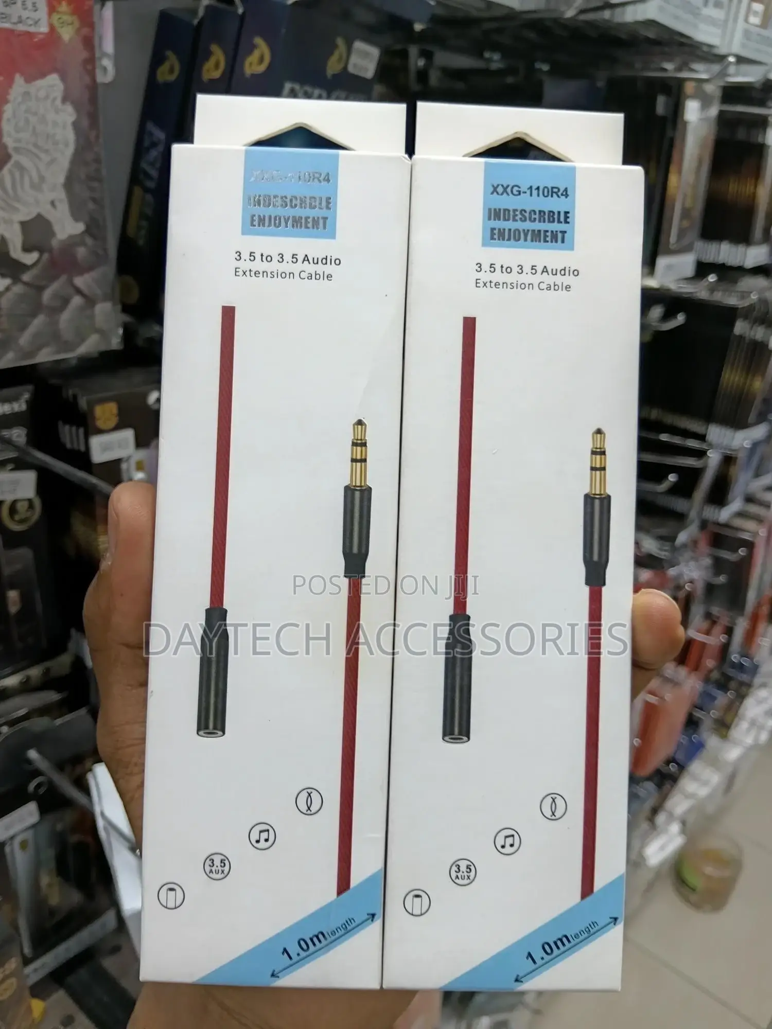 3.5mm Aux Extension Cable Stereo Audio Headphone Male to Female