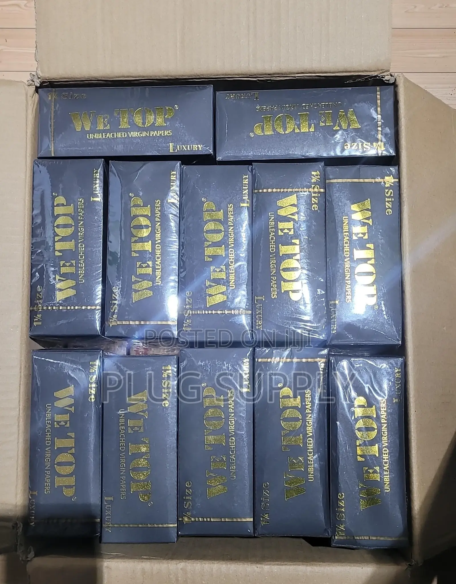 Wetop Kingsize Premium Luxury With Tips 24 Booklets 60 Leaves +60 Tips