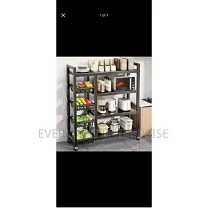 Microwave Stand With Fruits