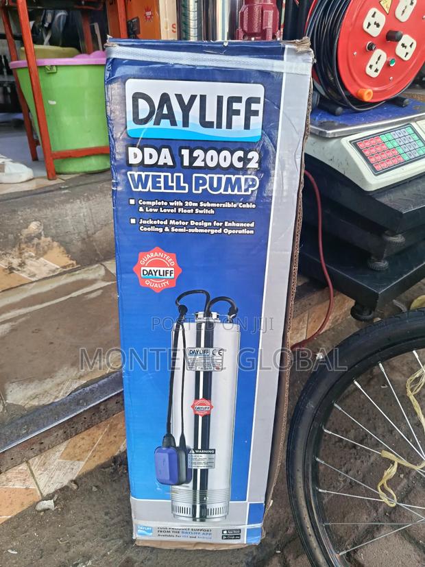 Dayliff 1.5hp Surbmirsible Water Pump 60m Head