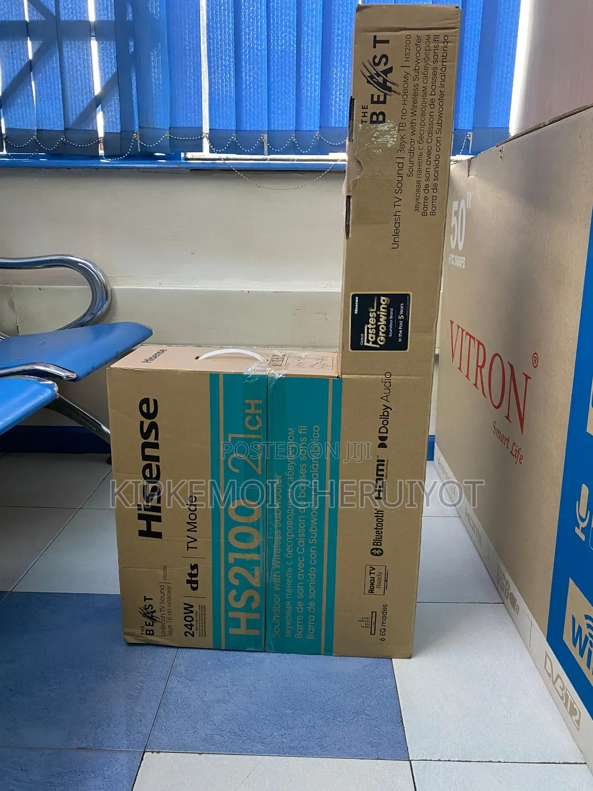 Hisense Hs2100 2.1ch Soundbar