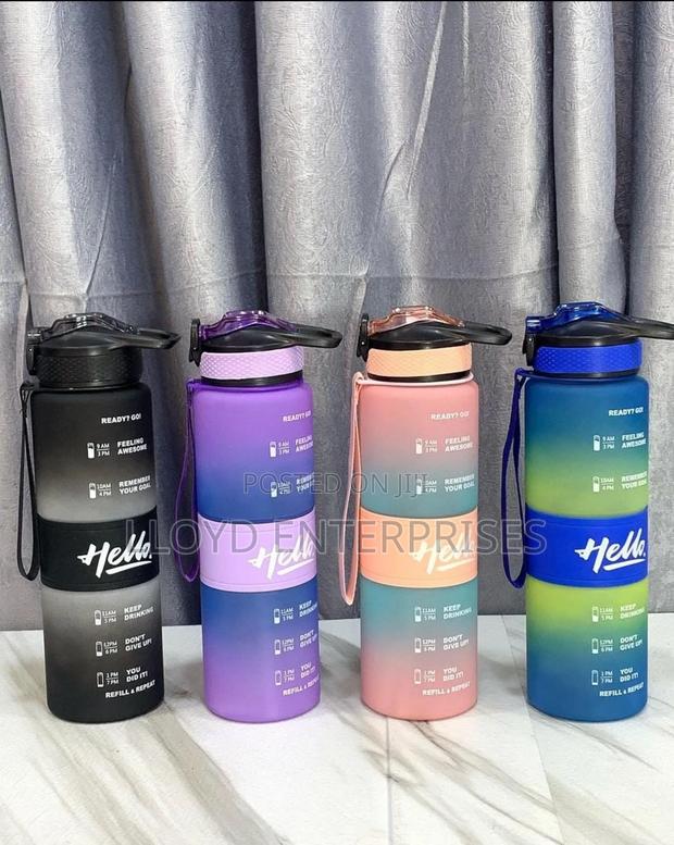 Hello Water Bottles - main view