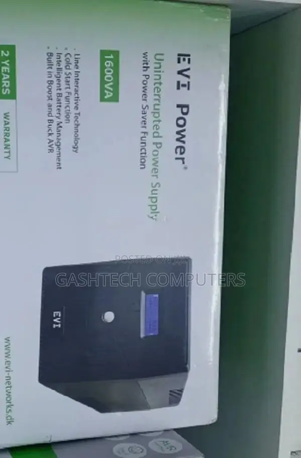 Evi Power 1600va 900w Line Interactive Ups Evi 1600