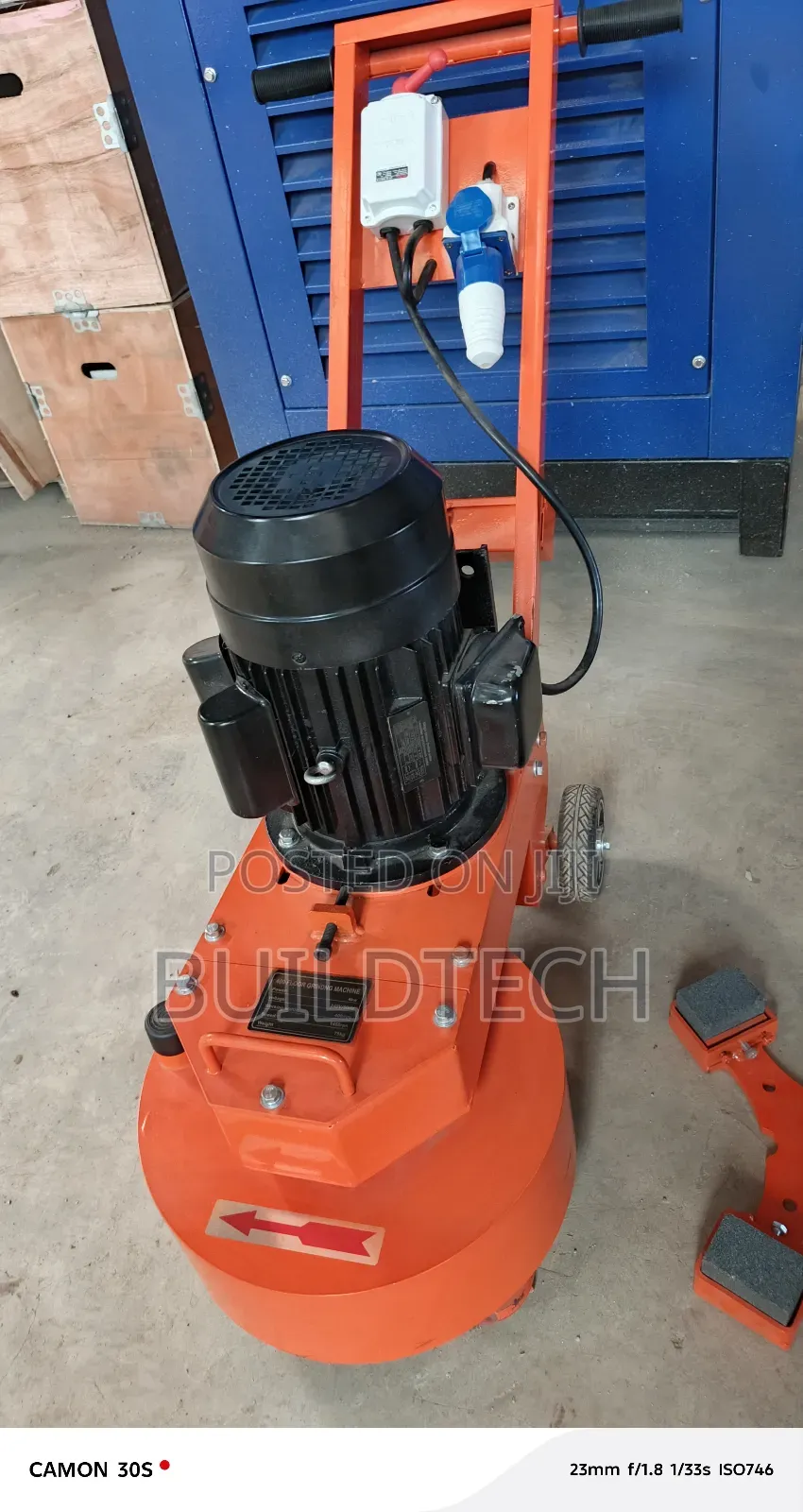 Heavy Duty Floor Grinder 4kw 220v