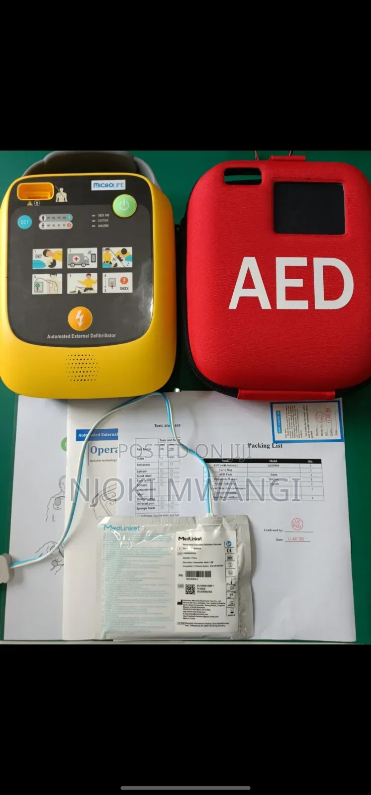 Automated External Defibrillator (Aed).