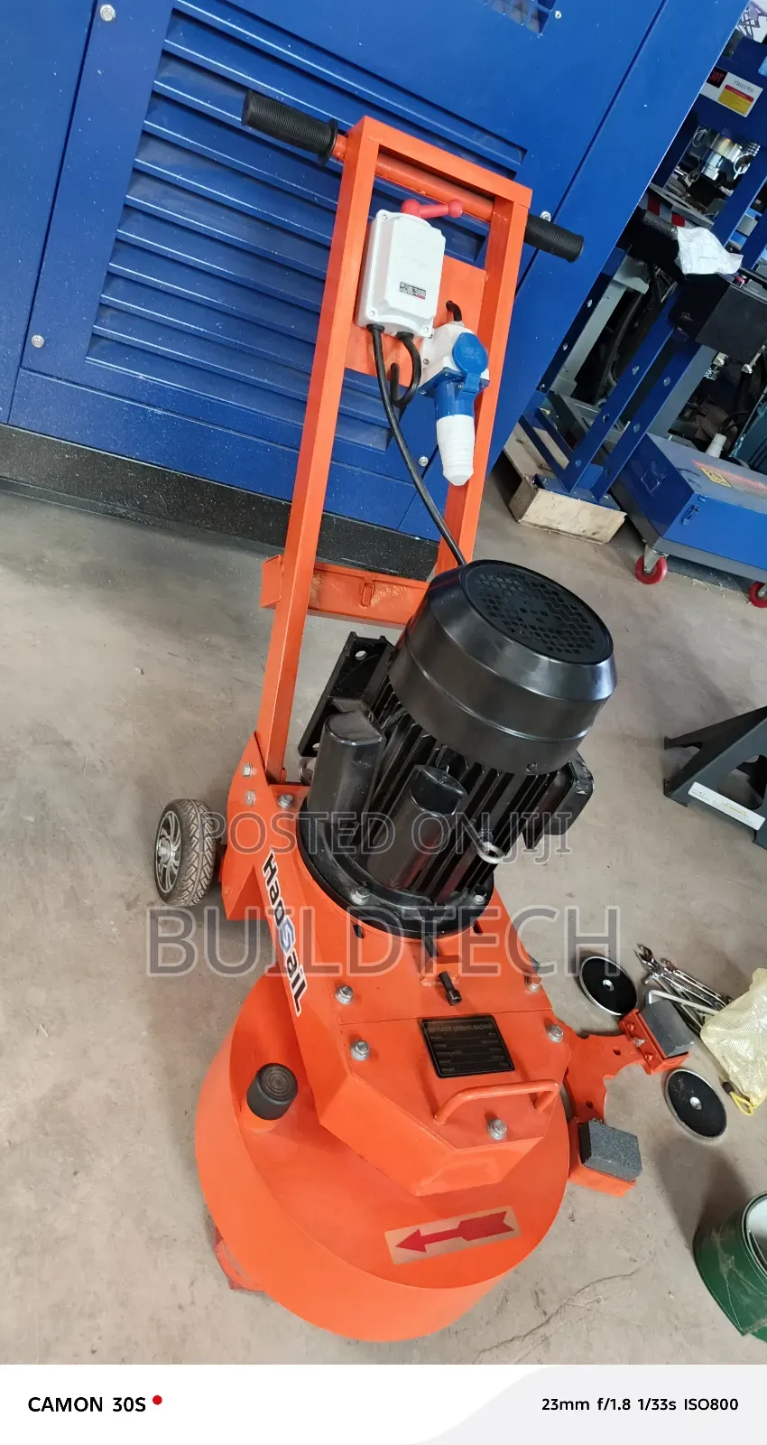 Concrete and Terrazzo Floor Grinder 4kw