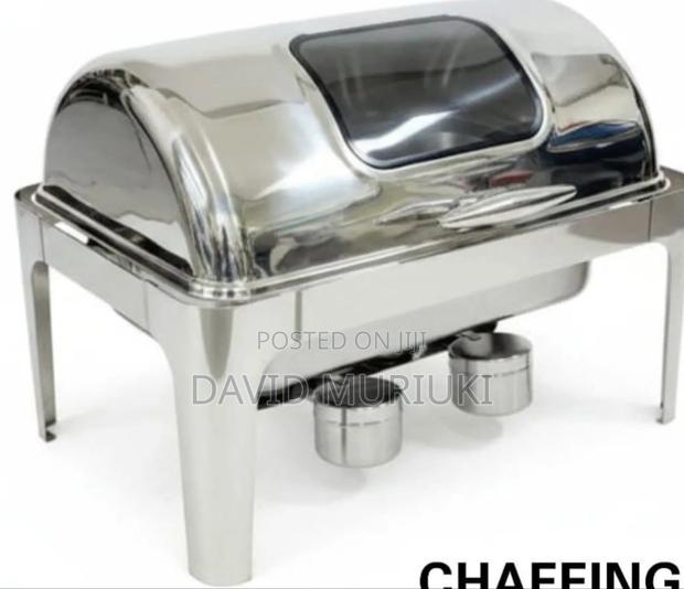 Chaffing Dish Single Folding Transparent 19026-3