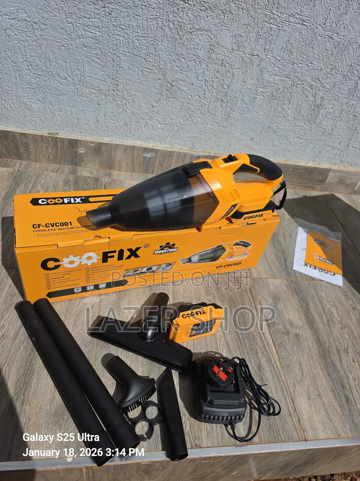 Coofix Cordless Vacuum Cleaner 
(Cf-cv001)