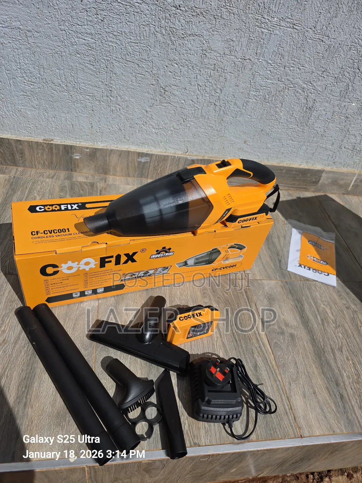 Coofix Cordless Vacuum Cleaner 
(Cf-cv001)