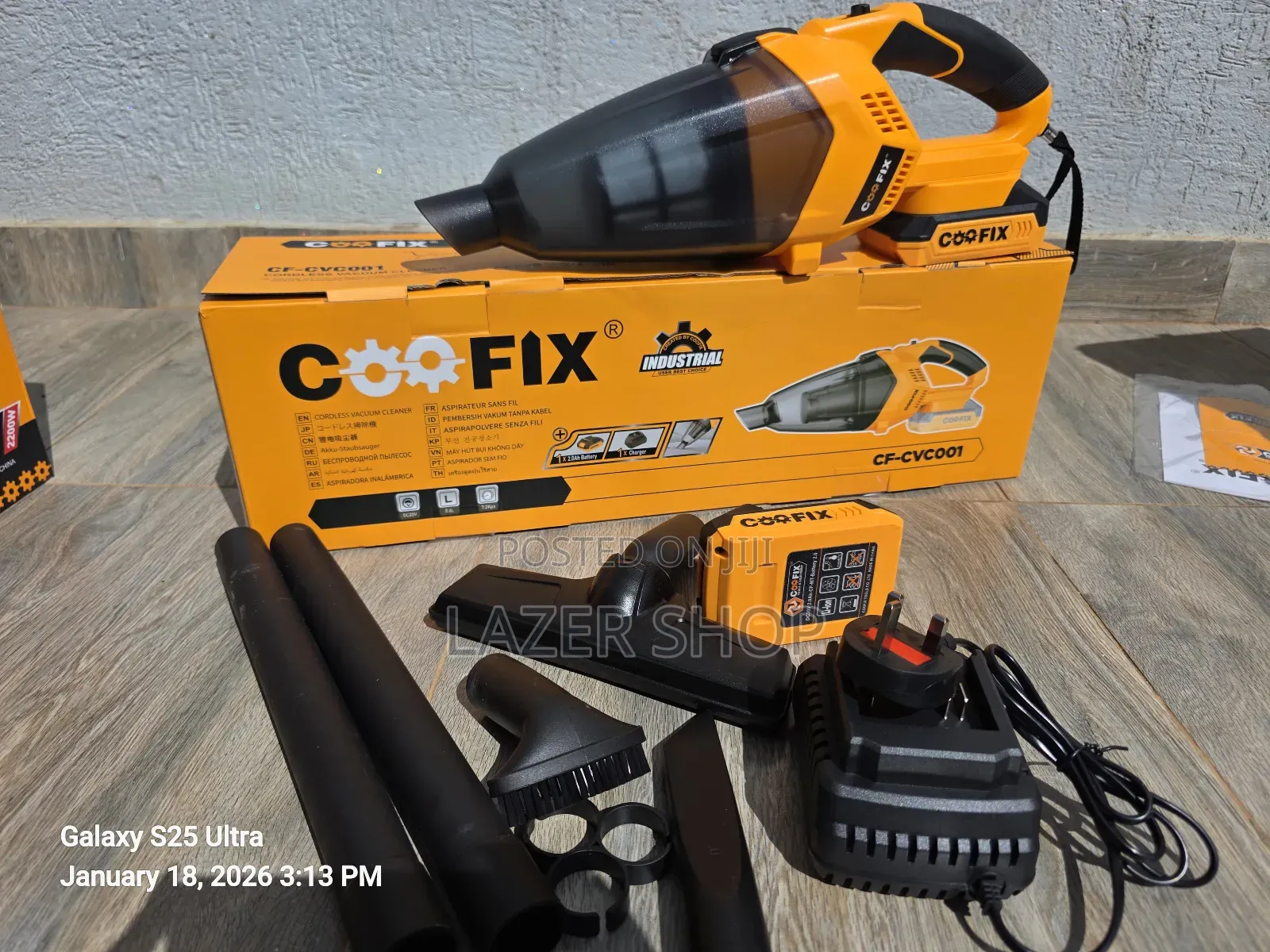 Coofix Cordless Vacuum Cleaner 
(Cf-cv001)