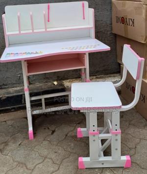 Study Table and Chairs; - main view