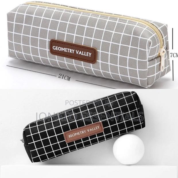 Geometry Pencil Case – Pouch For Stationery Cosmetics