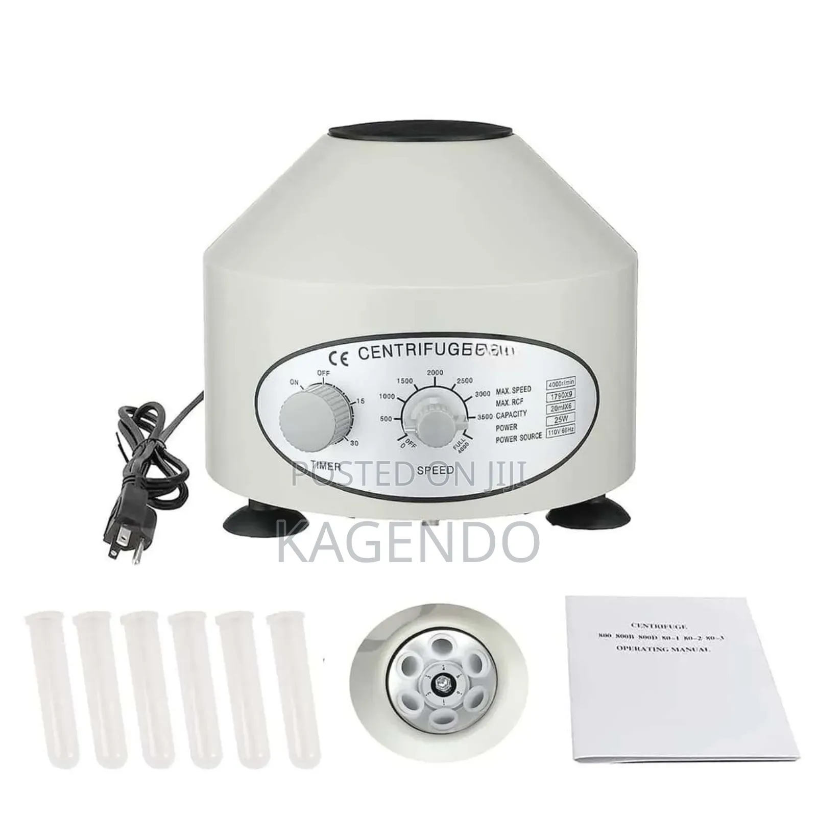 6-Tube Round Centrifuge – Laboratory Use