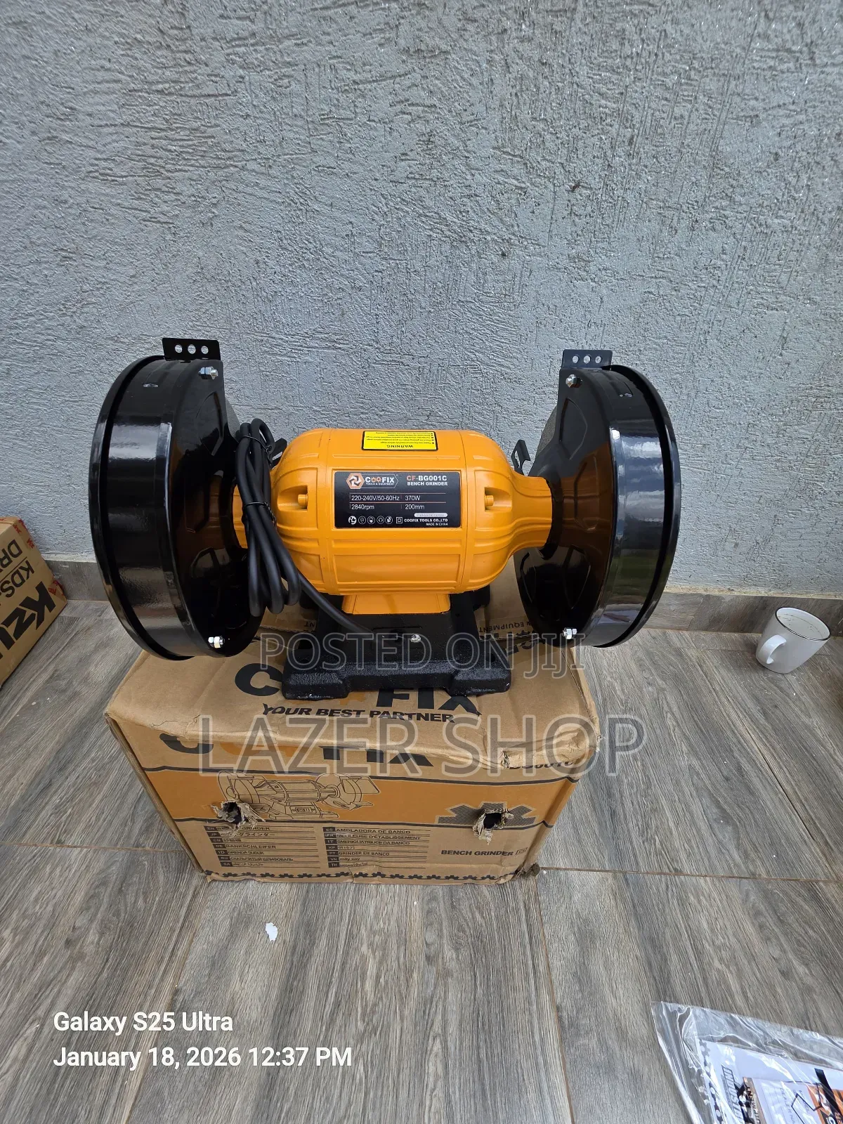 Coofix Bench Grinder 125mm