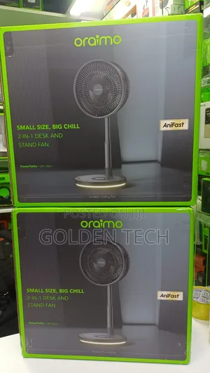 Oraimo Power Turbo 4000mah Portable Folding Fan