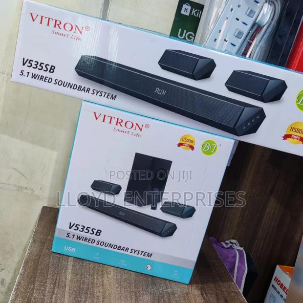 Vitron Sound Bar and Woofer - main view