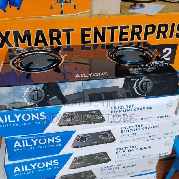 Ailyons Infrared 2‐Burner Gas Stove – High‐Efficiency Kitchen Cooker