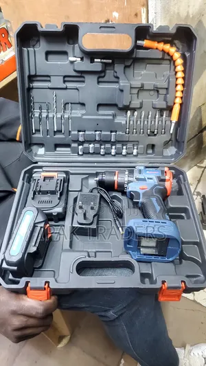 Bosch 48v Brushless Cordless Drill With Bits and Hammer
