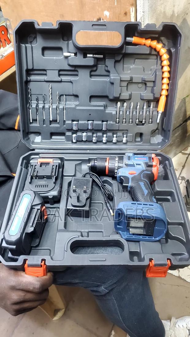 Bosch 48v Brushless Cordless Drill With Bits and Hammer - thumbnail 2