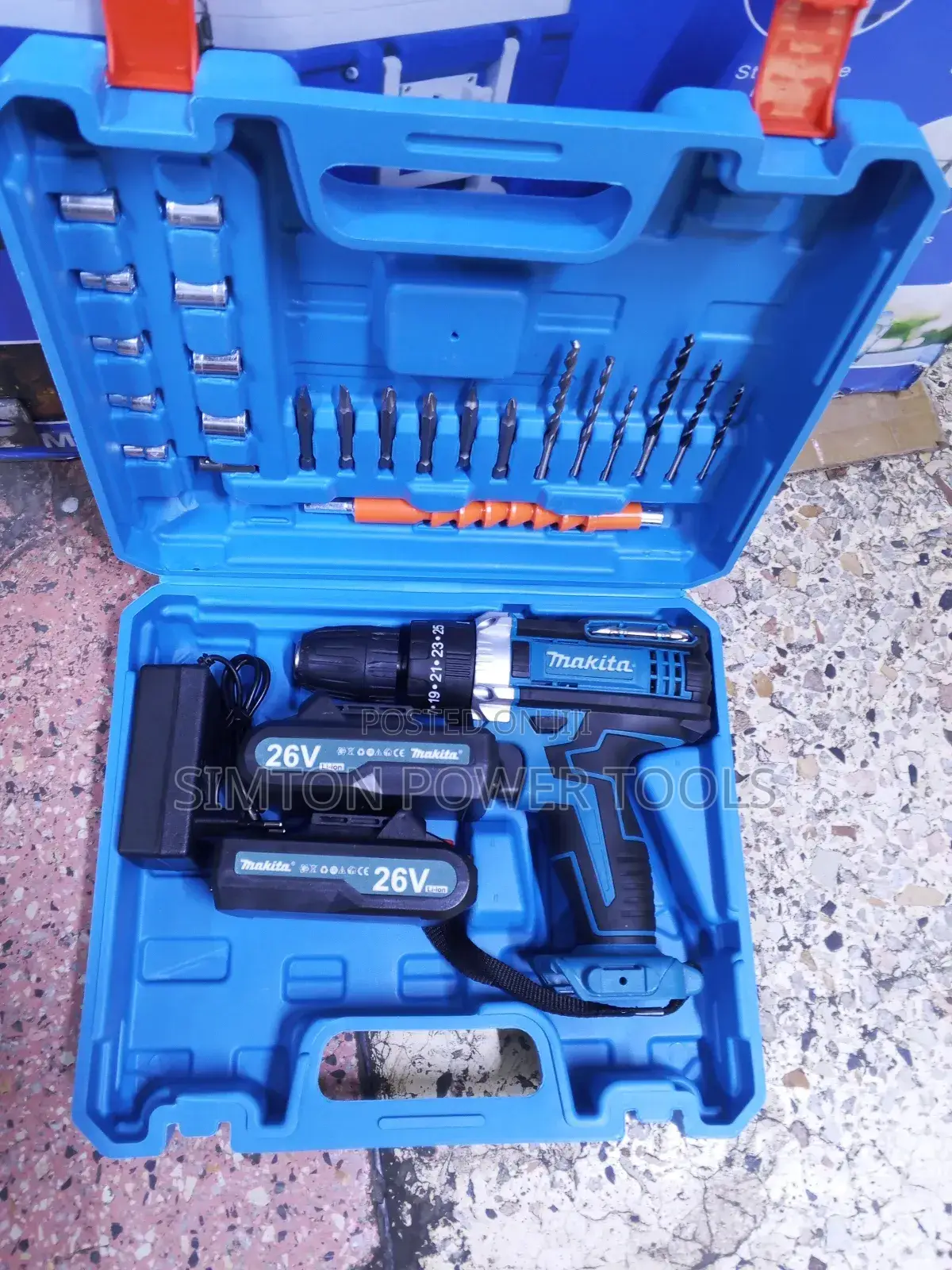 Industrial Cordless Drill 26v Makita