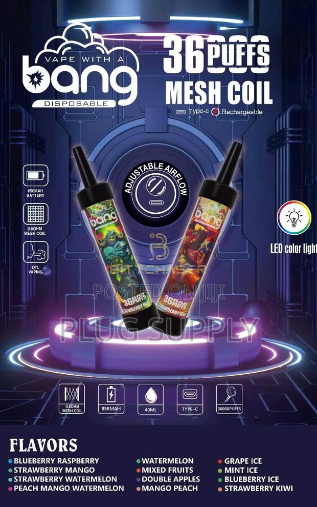 Bang Beast Shisha 36000: Puffs Disposable Vapes