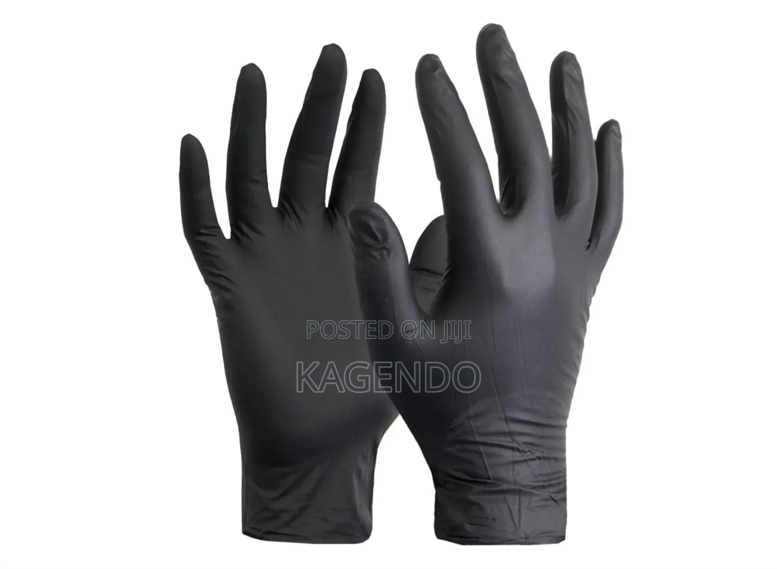 Black Nitrile Gloves – Heavy-Duty, Powder-Free