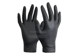Black Nitrile Gloves – Heavy-Duty, Powder-Free