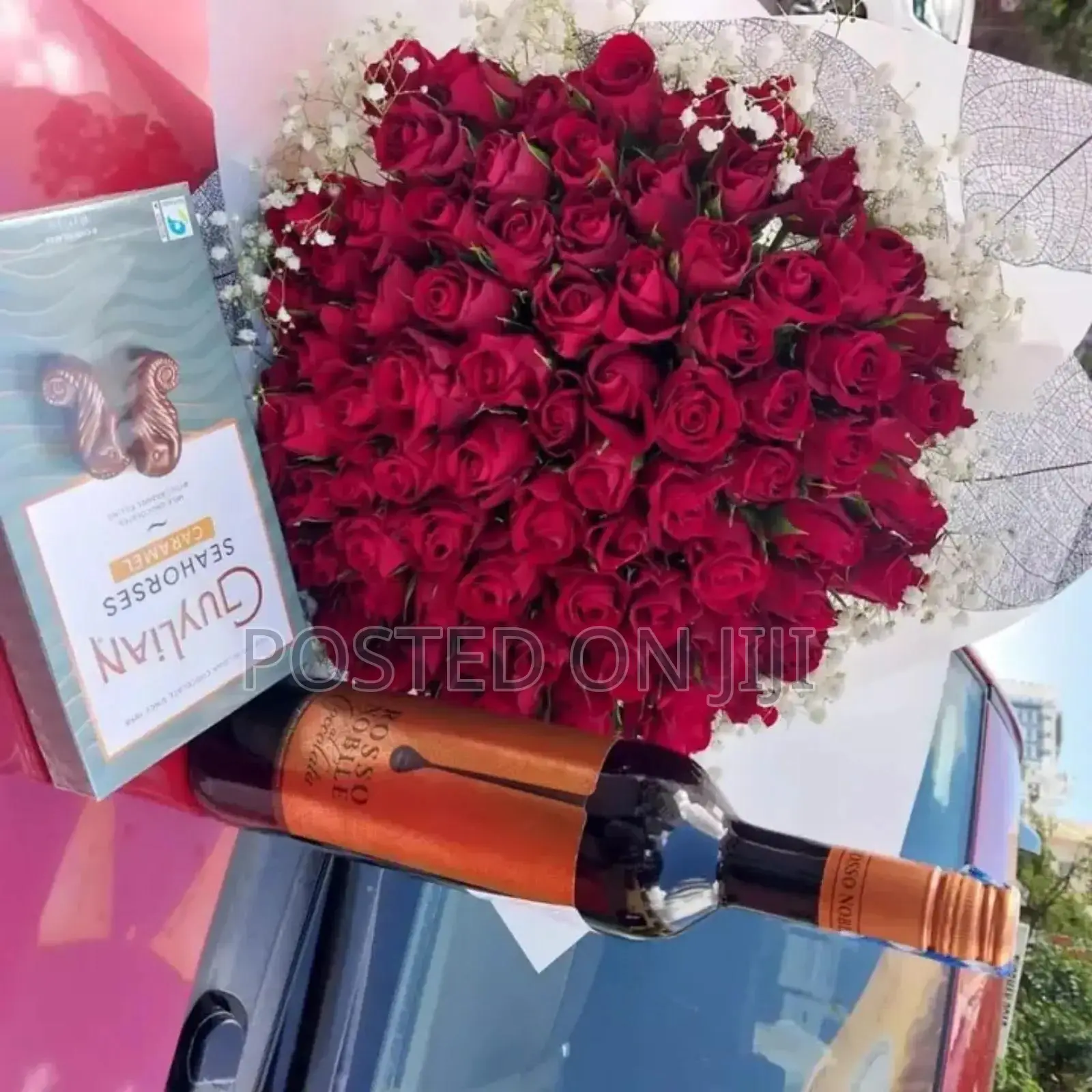 Valentines Red Roses Flowers Bouquets