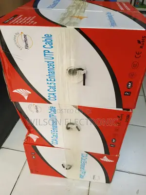 Outdoor Internet Cable. Cat5 1gigabit Black.