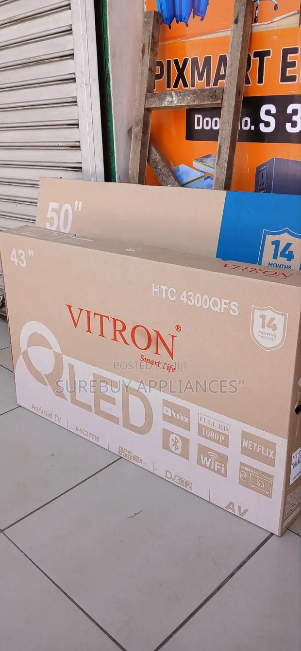 Vitron 43′′ Qled Smart Android Tv - main view