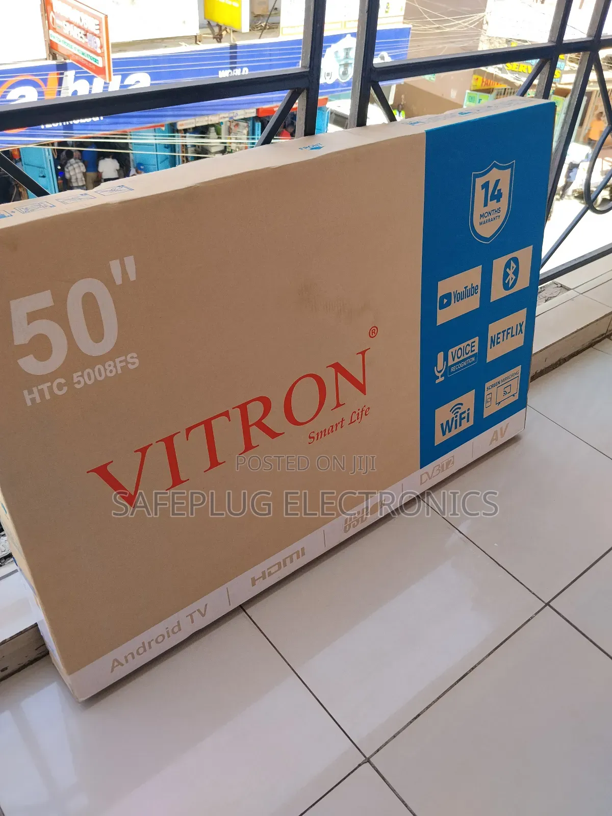 Vitron 50" Android Smart Tv + Bluetooth | Cash on Delivery