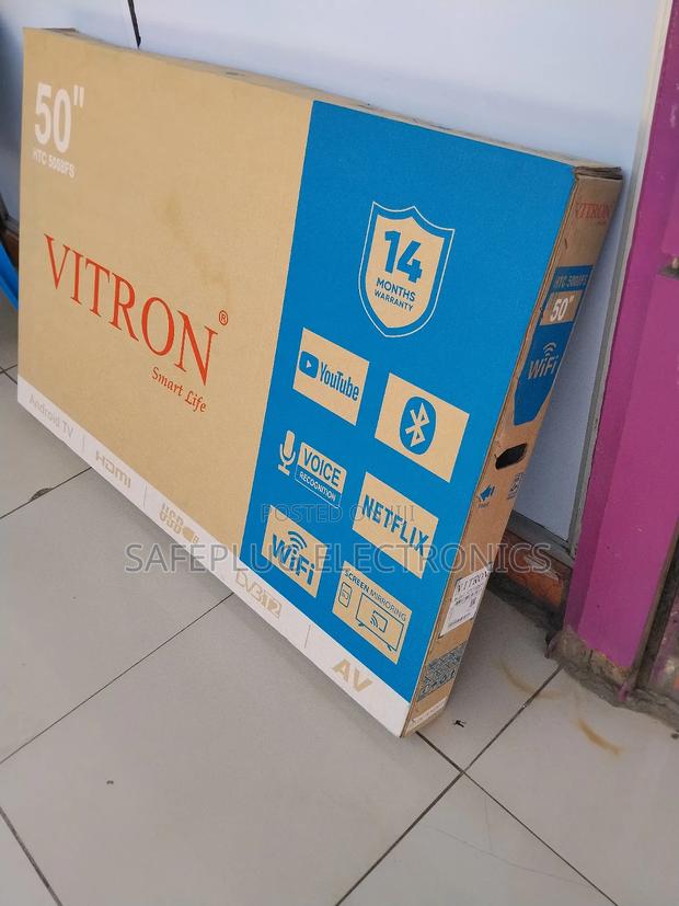 Vitron 50" Android Smart Tv + Bluetooth | Cash on Delivery - thumbnail 3