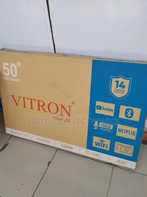 Affordable 50" Vitron Android Tv W/ Bt
