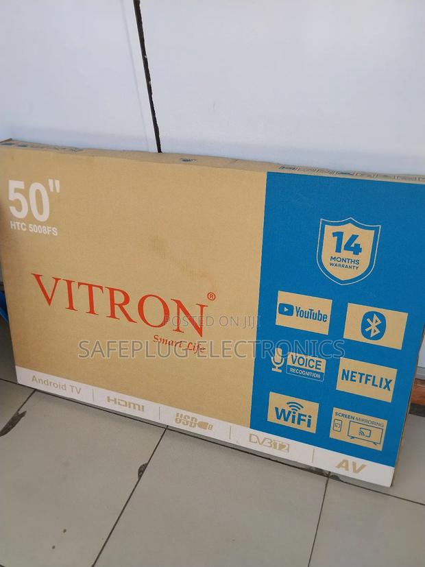 Affordable 50" Vitron Android Tv W/ Bt - main view