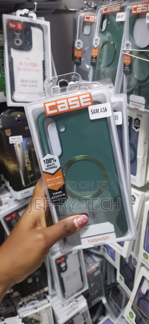 Elzzi Magnetic Guard Designed Case for Samsung Galaxy A16 5g Case